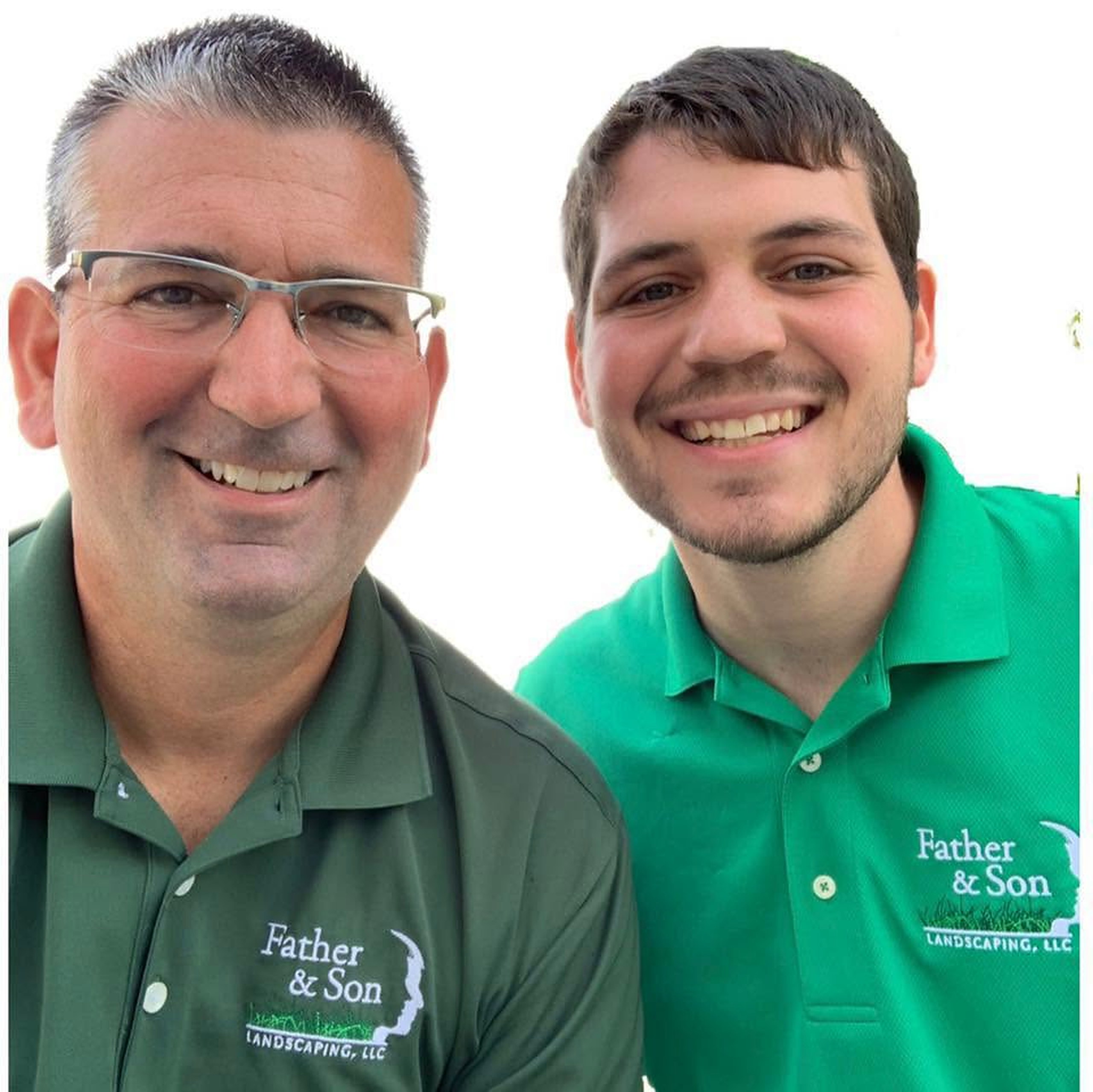 The father and son team behind Father & Son Landscaping